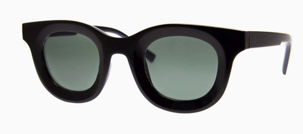 Black Retro Sunglasses