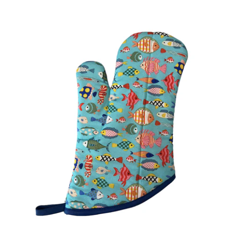 Tropical Fish Oven Mitt