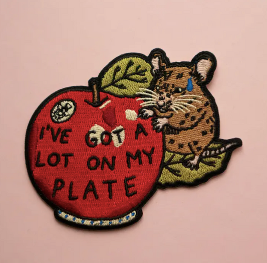 Lot on My Plate Sticky Patch