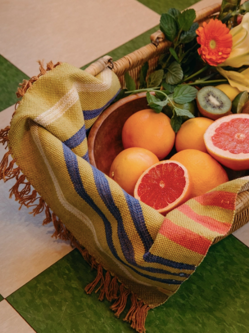 Handwoven Towel - Chartreuse