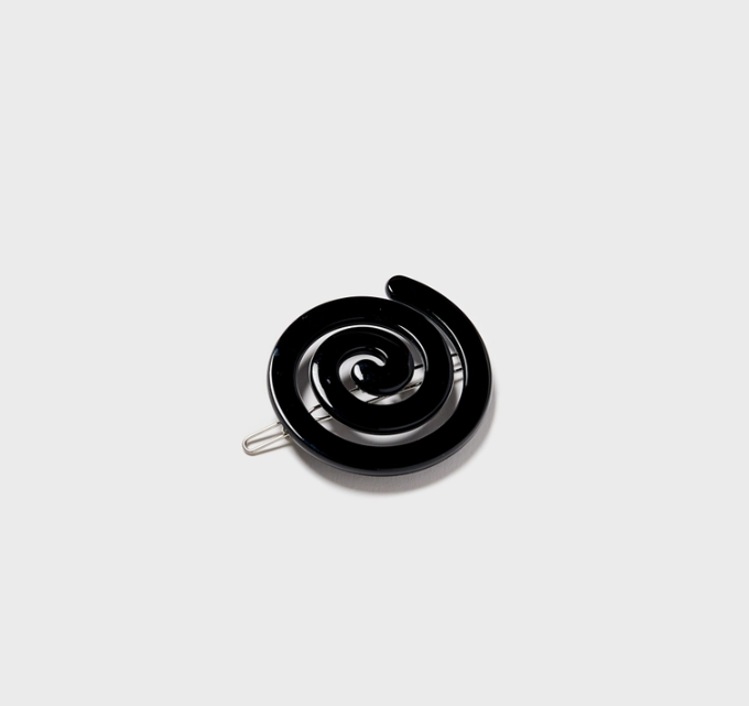 Spiral Clip in Black