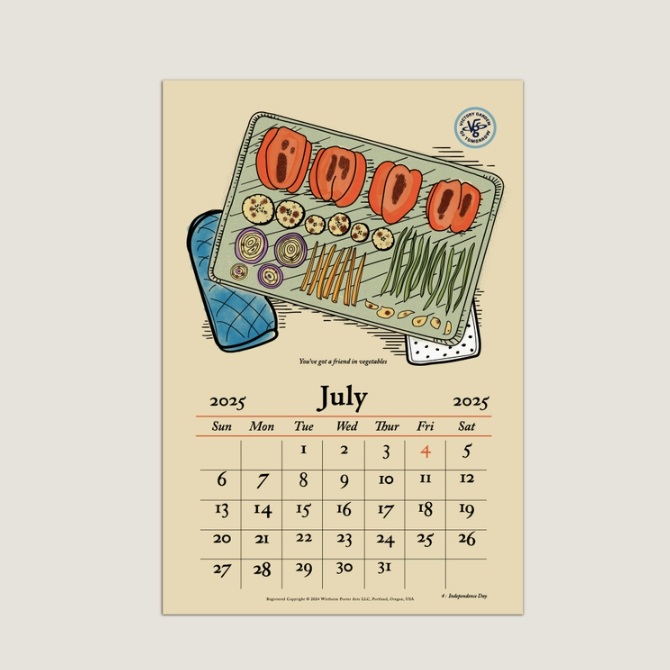 2025 Calendar -  Imagine the Victory Garden of Tomorrow