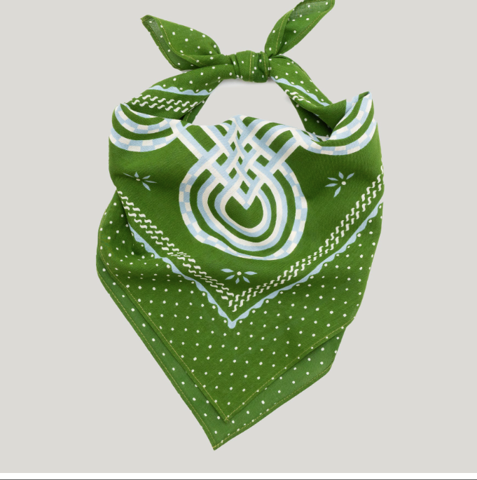 Love Knot Bandana - Olive