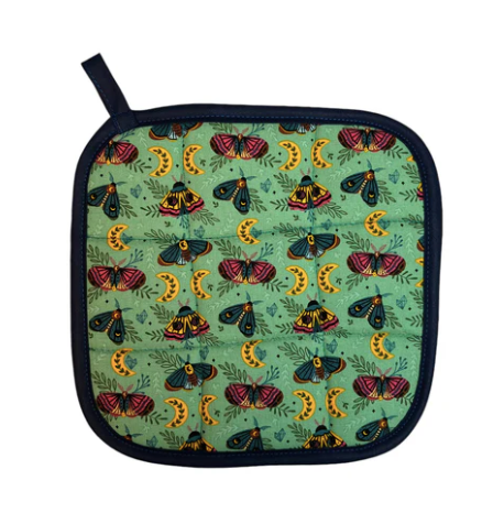 Moonlit Moths Pot Holder