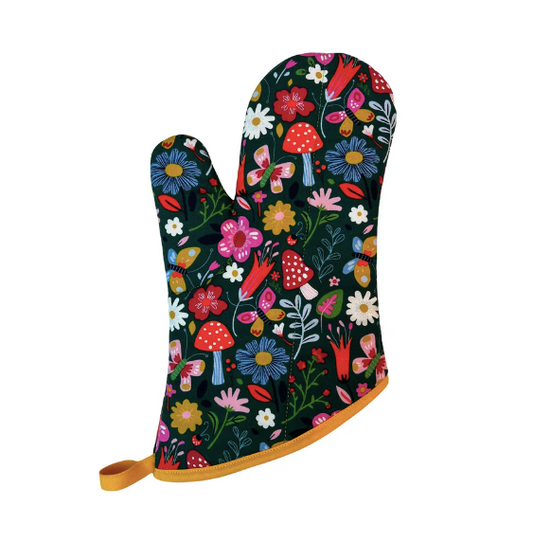 Flora Mushroom Oven Mitt