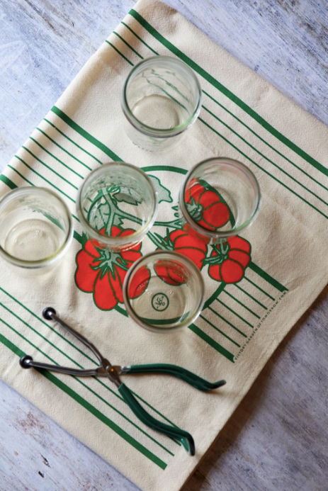 Tomato Harvest - Floursack Furoshiki Towel