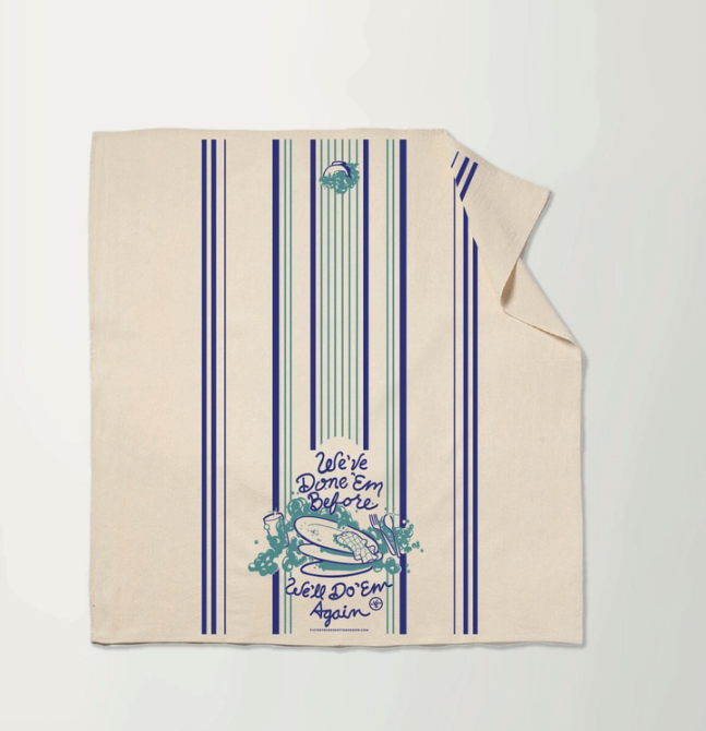 We've Done 'Em Before - Floursack Furoshiki Towel