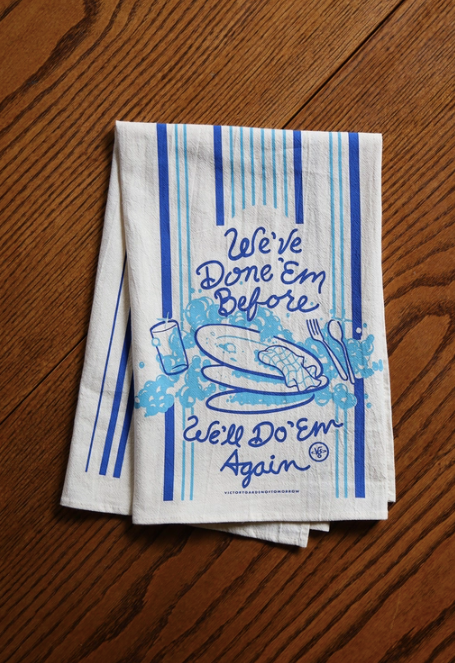 We've Done 'Em Before - Floursack Furoshiki Towel
