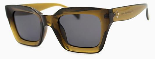 Potent Olive Green Sunglasses