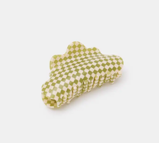 Baby Nimbus Claw in Olive Check