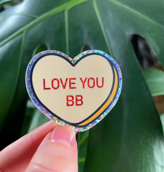 Love You BB Sticker