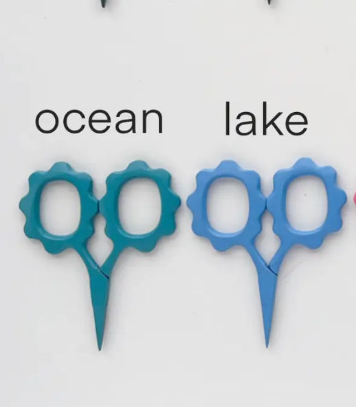 Small Flower Scissors - Lake