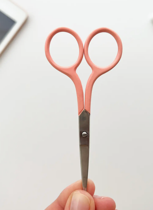 Embroidery Scissors - Soft Coral