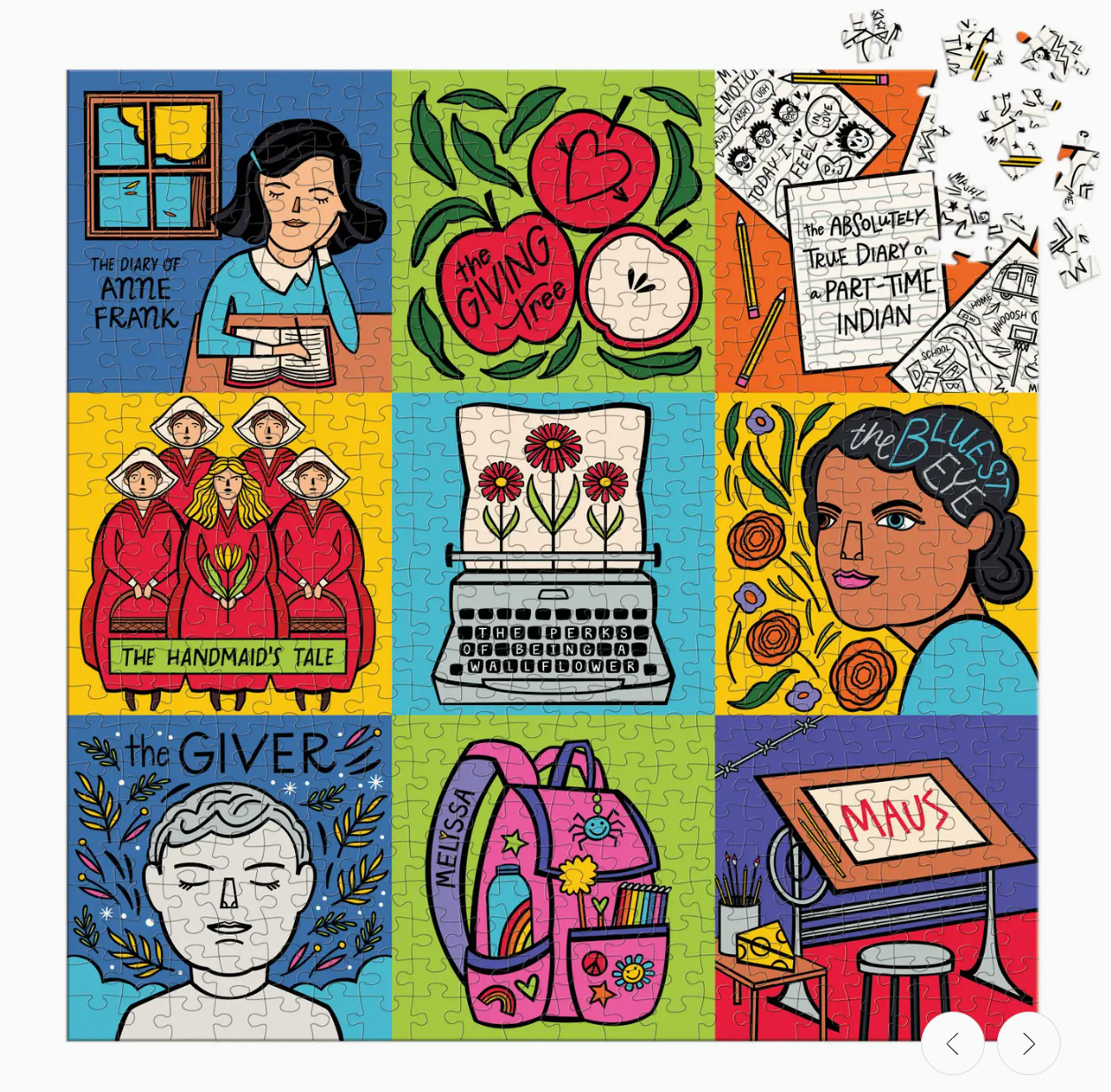 I Read Banned Books 500 Piece Puzzle