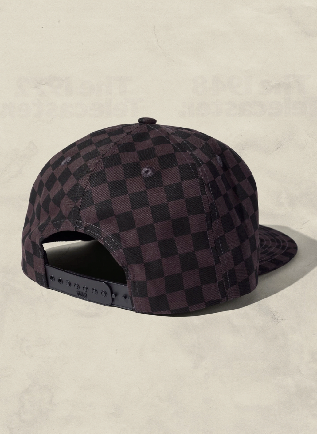 Tonal Checkerboard 5-panel Field Trip Hat (many colors)