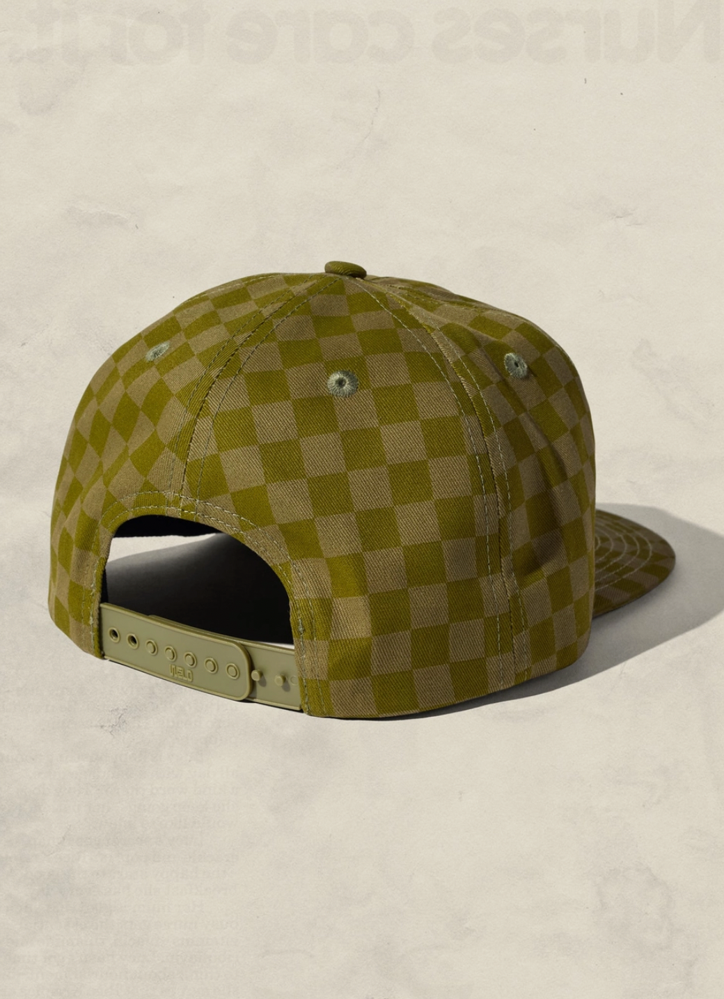 Tonal Checkerboard 5-panel Field Trip Hat (many colors)