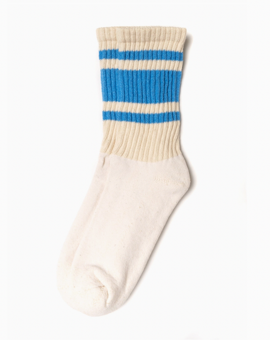 Mono Stripe Sock - Blue