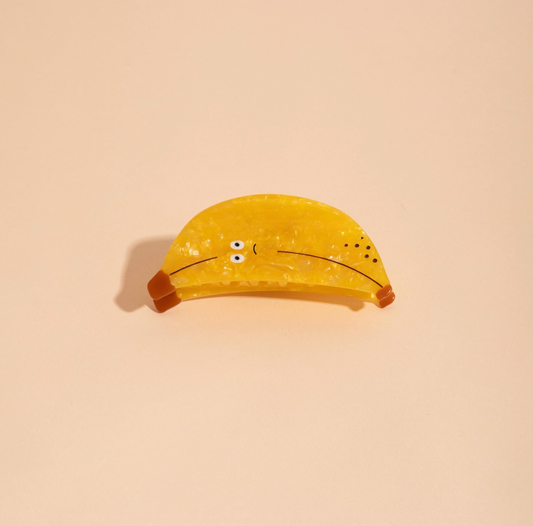 Sad Banana Hair Claw