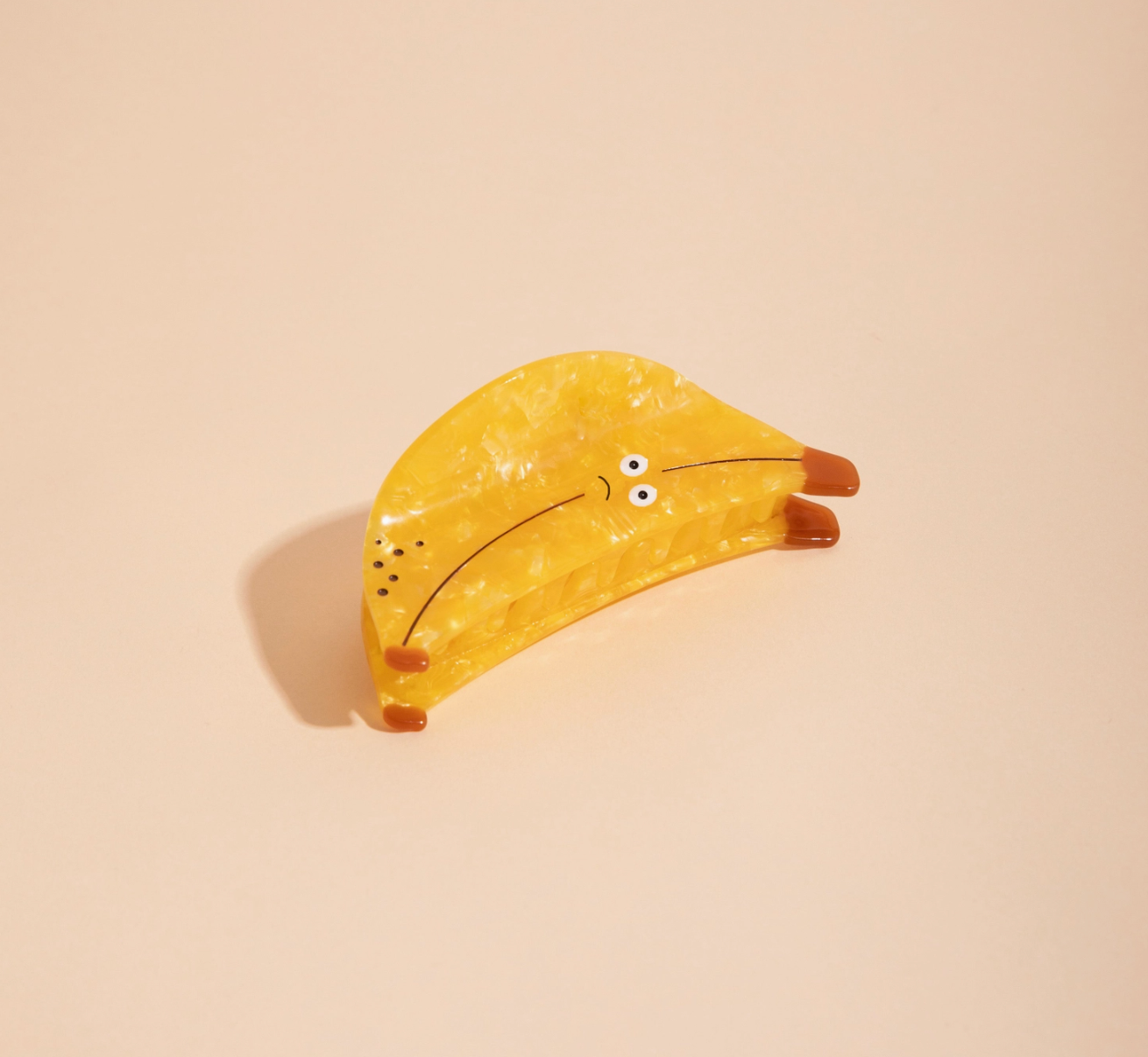 Sad Banana Hair Claw