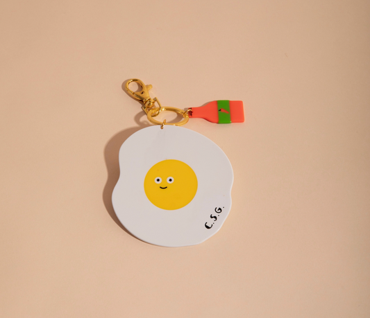 Spicy Egg Charm/Keyring