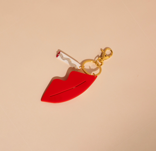 Smoky Lips Charm/Keyring