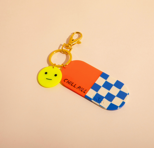 Chill PIll Charm/Keyring