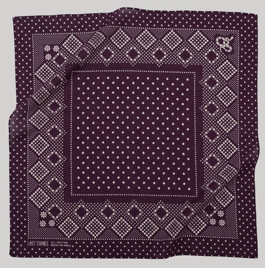 Daisy Bandana - Plum