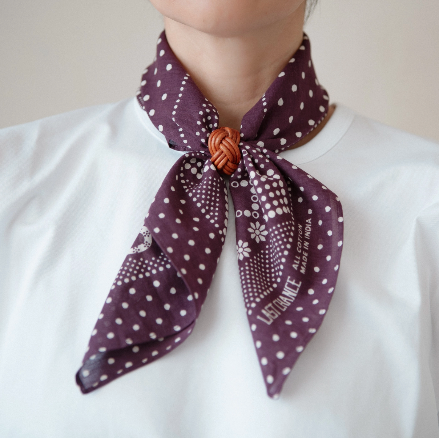 Daisy Bandana - Plum