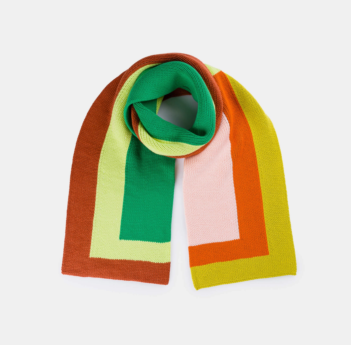 Corner Colorblock Big Scarf