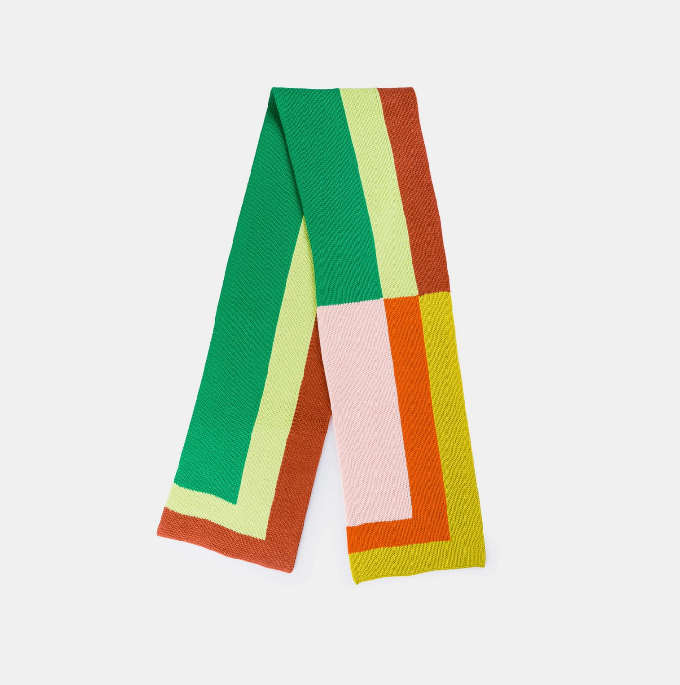 Corner Colorblock Big Scarf