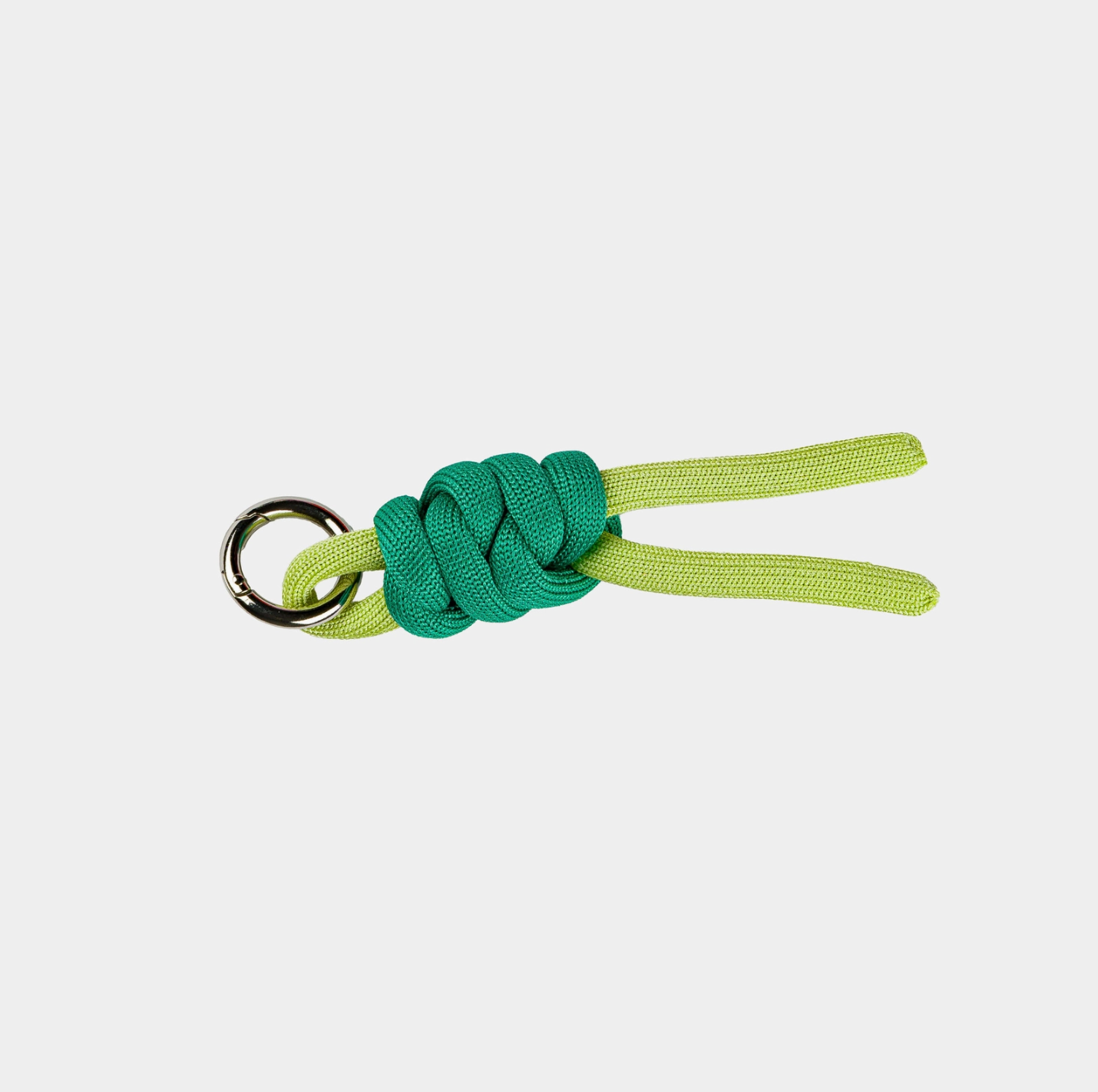 Colorblock Knot Keychain