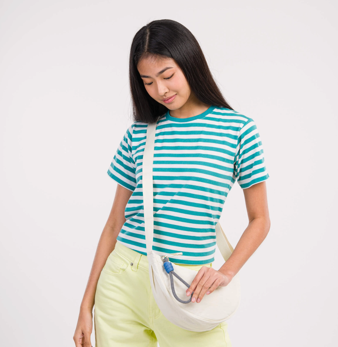 Colorblock Loop Keychain