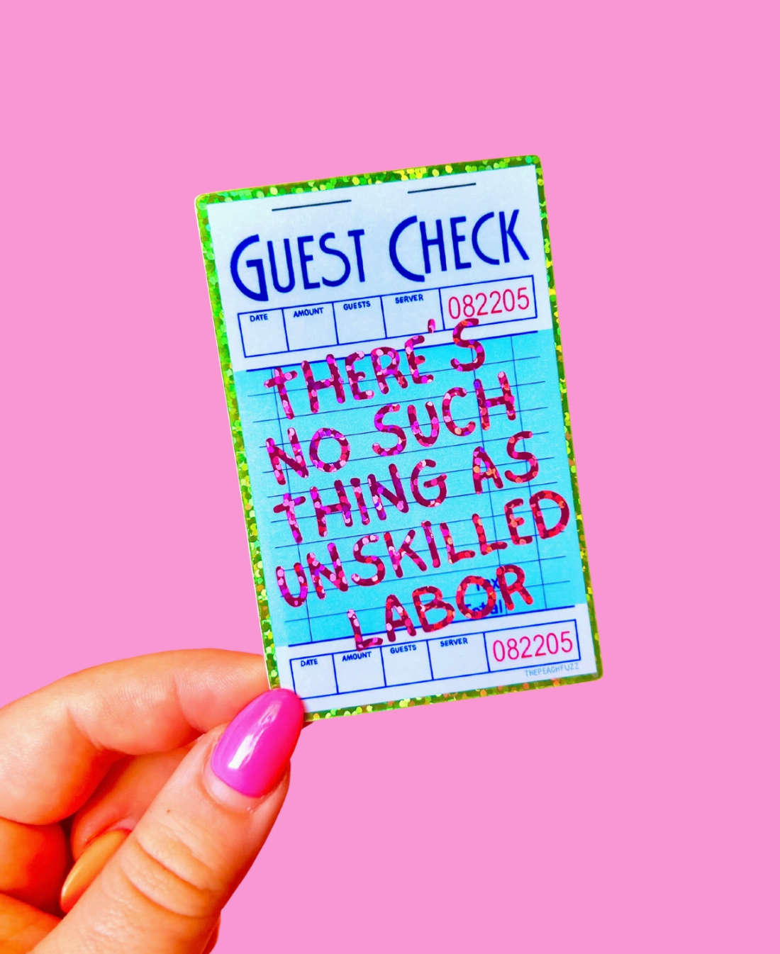 No Such Thing As Unskilled Labor Sticker