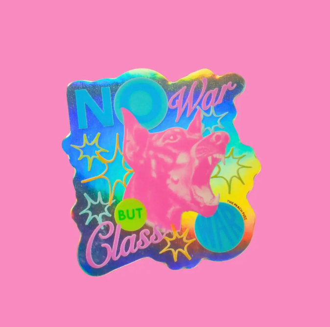 No War But Class War Sticker