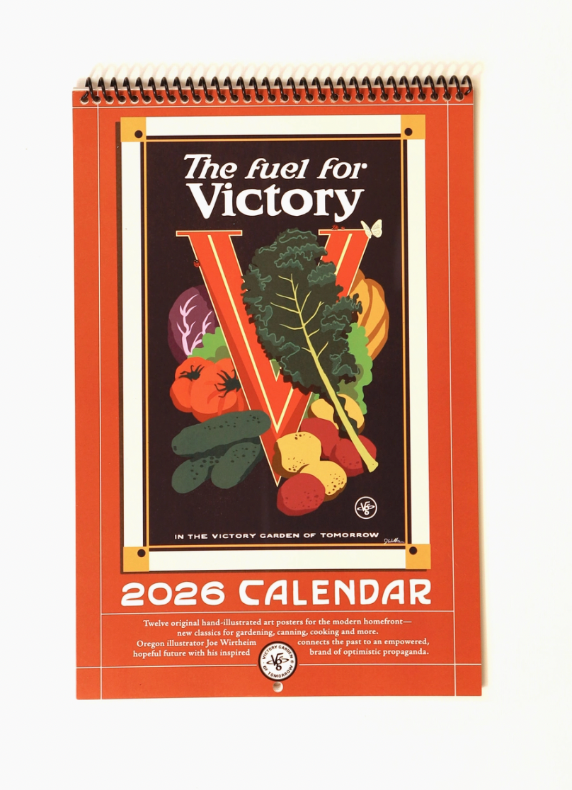 2026 Calendar by Victory Garden of Tomorrow