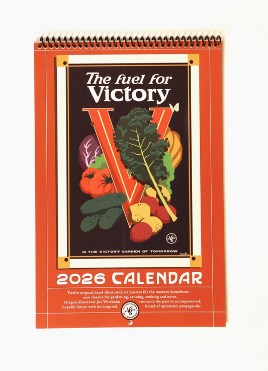 2026 Calendar by Victory Garden of Tomorrow