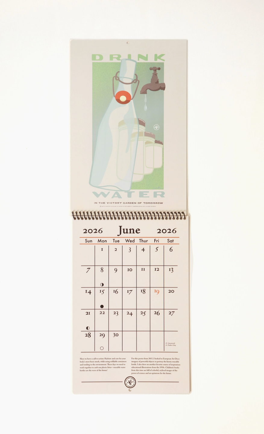 2026 Calendar by Victory Garden of Tomorrow
