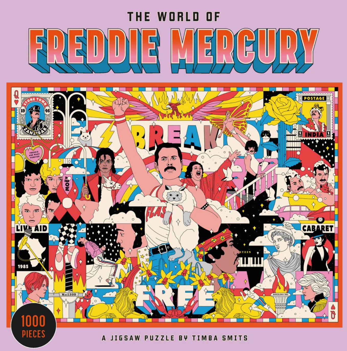 The World of Freddie Mercury Puzzle