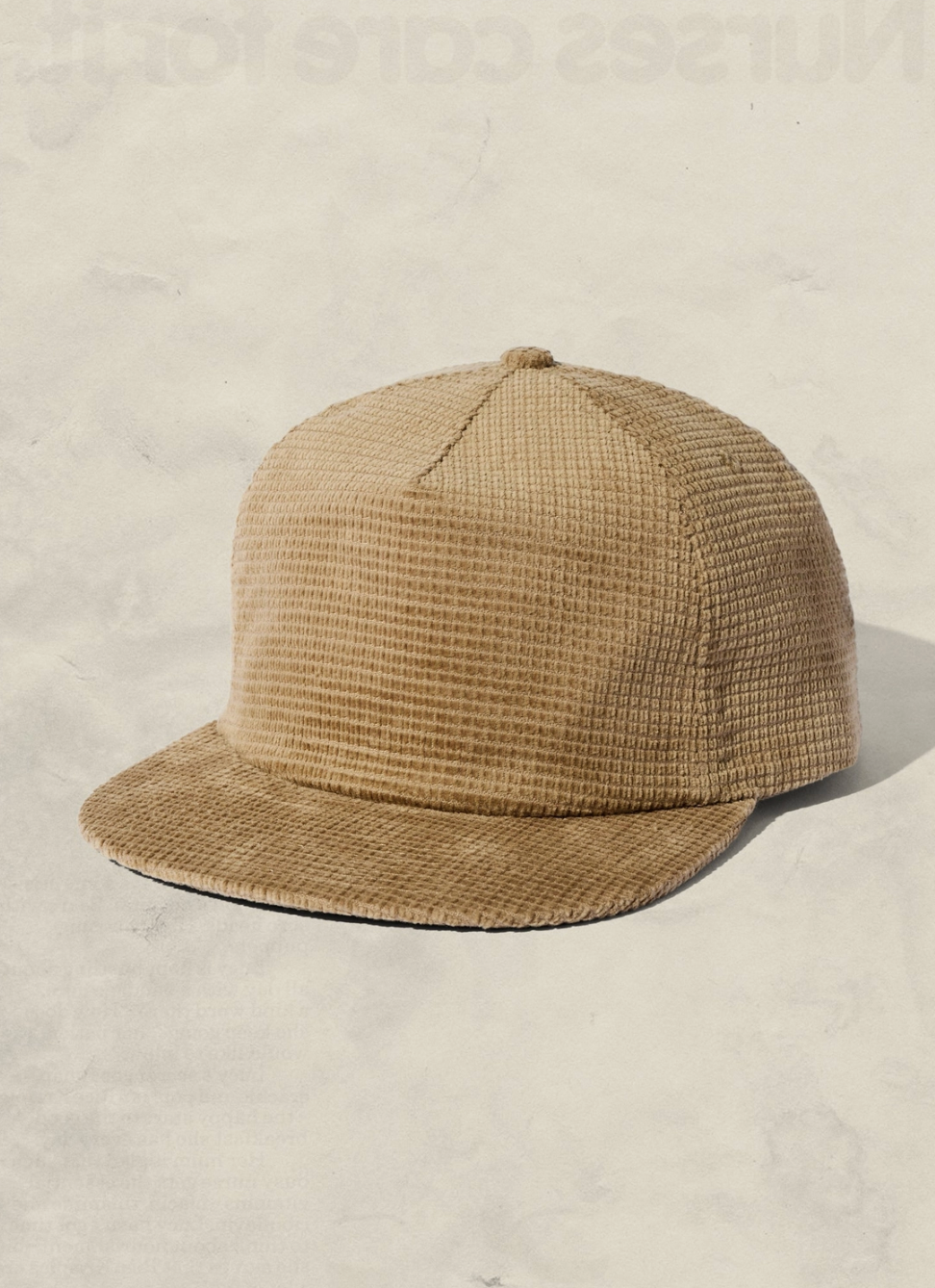 Waffle Corduroy Field Trip Snapback Hat