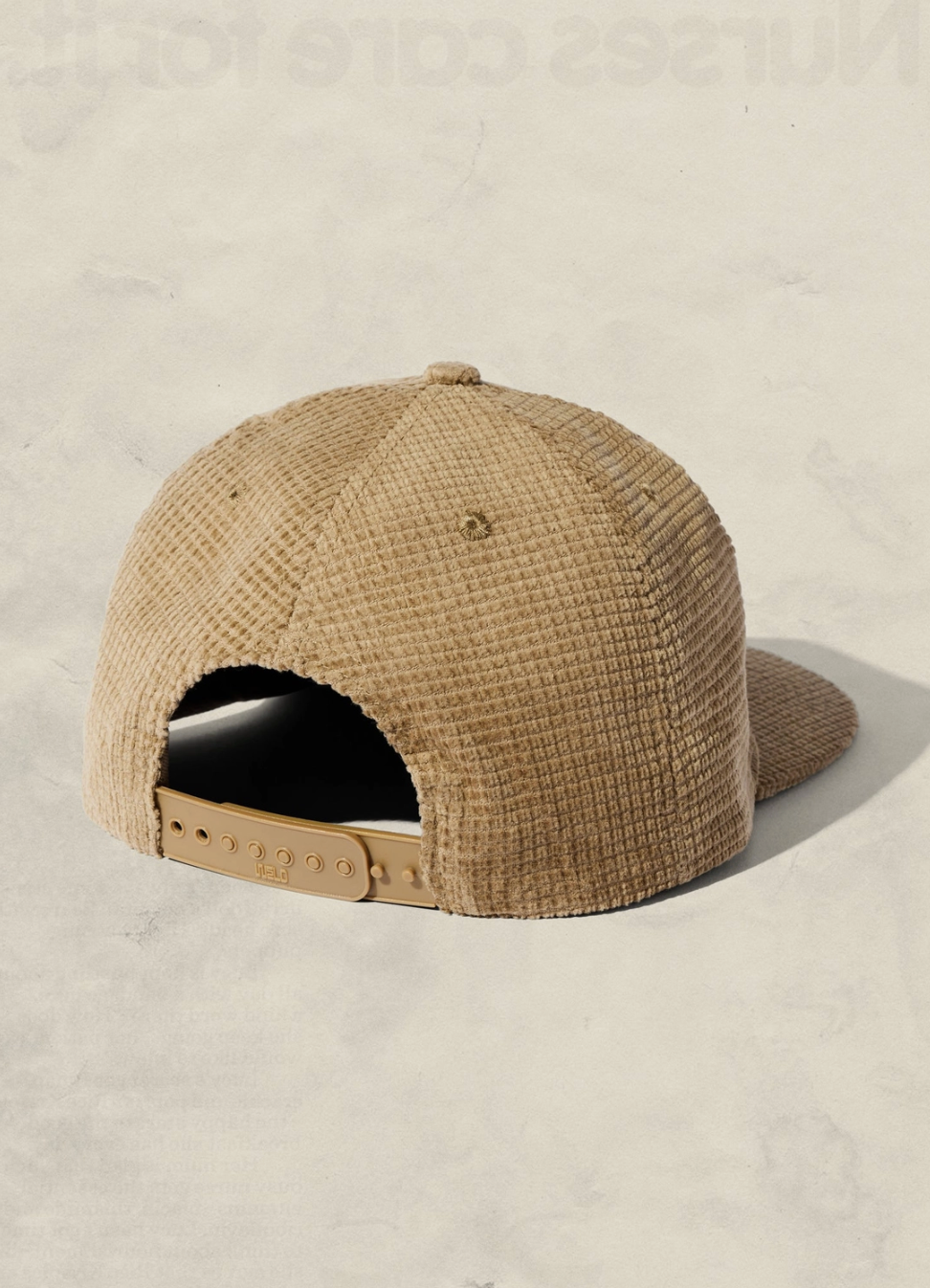 Waffle Corduroy Field Trip Snapback Hat