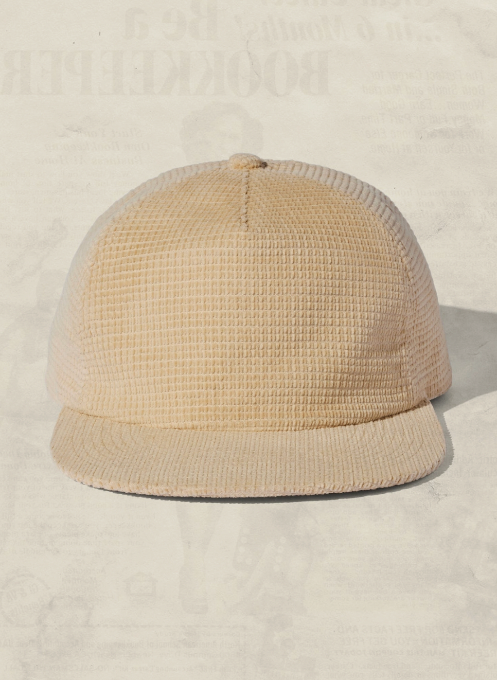 Waffle Corduroy Field Trip Snapback Hat