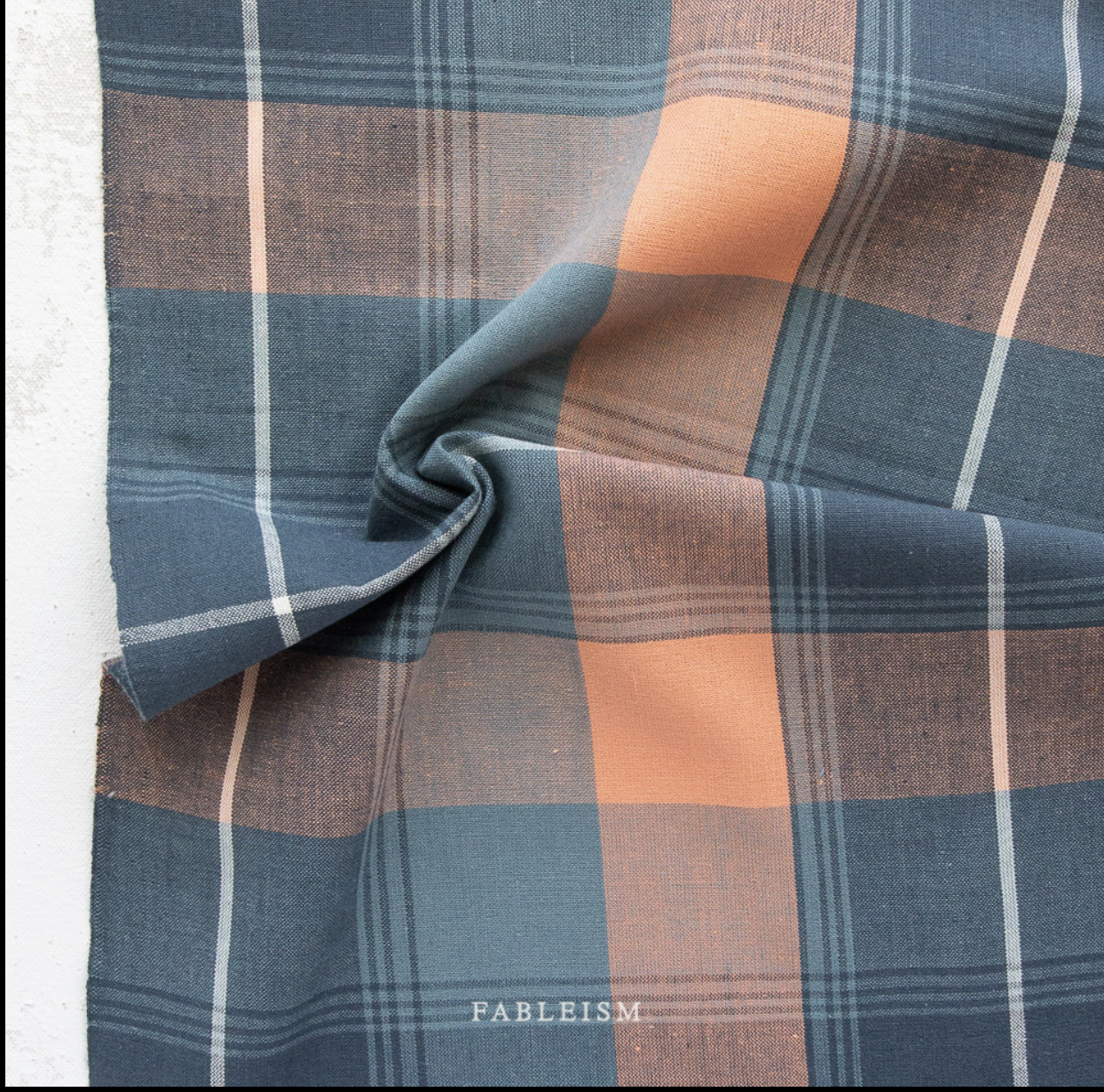 Fableism Arcade Woven Plaid in Midnight