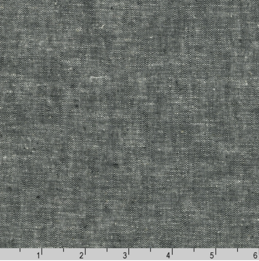 Kaufman Essex Yarn Dyed Black