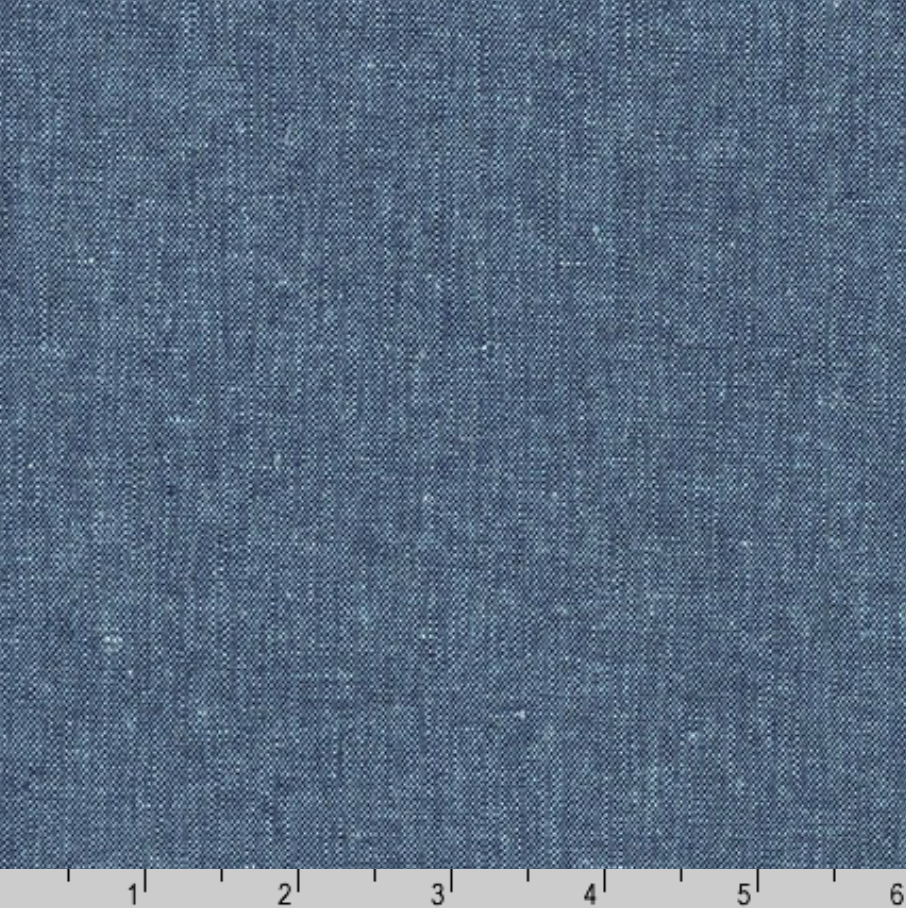 Kaufman Essex Yarn Dyed Peacock