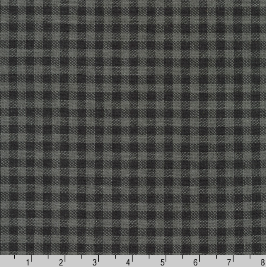 Kaufman Essex Yarn Dyed Gingham Licorice