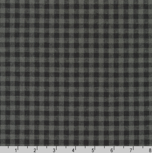 Kaufman Essex Yarn Dyed Gingham Licorice