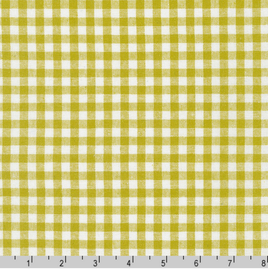 Kaufman Essex Yarn Dyed Gingham Mustard