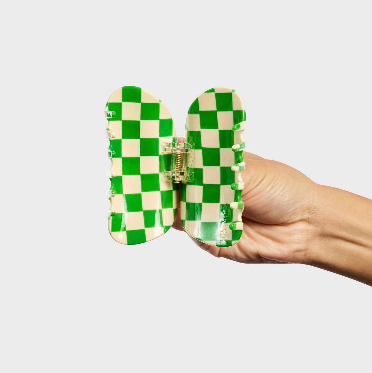 Checker Claw in Green