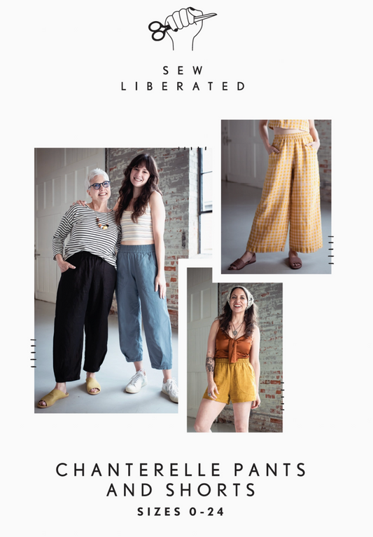 Chanterelle Pants Pattern Size 0-24
