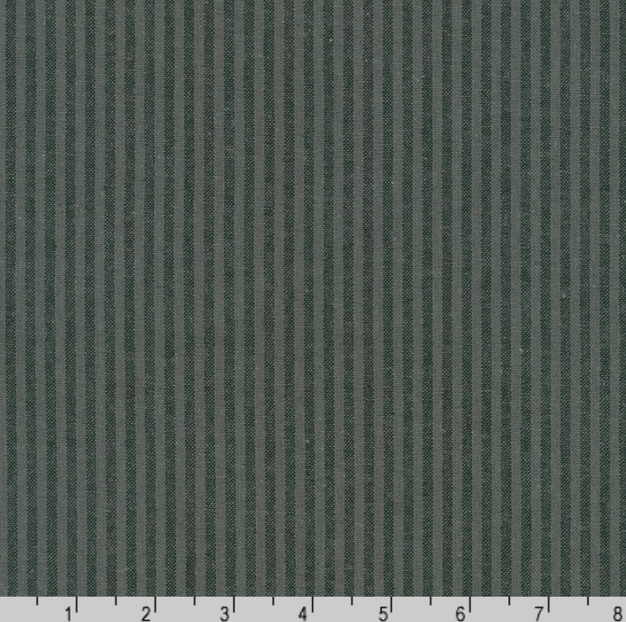 Kaufman Essex Yarn Dyed Stripe Licorice
